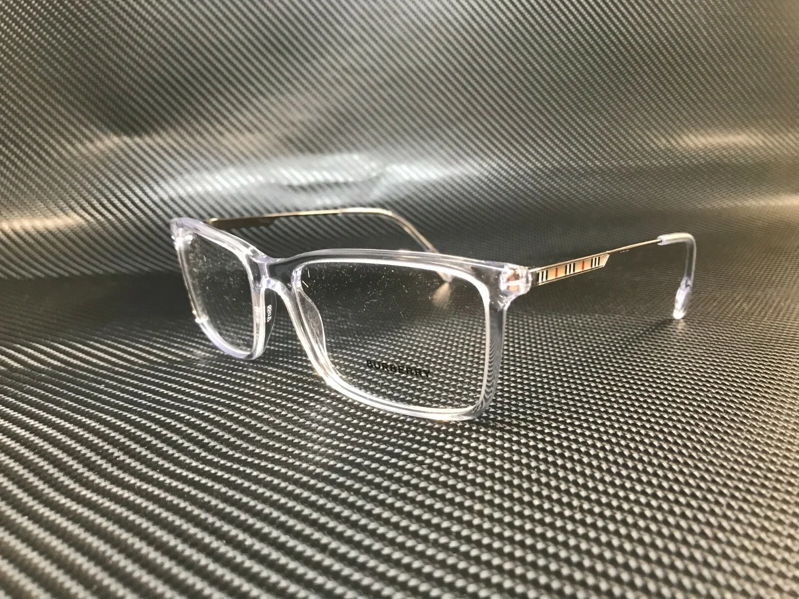BURBERRY BE2339 3024 Transparent Rectangle Men