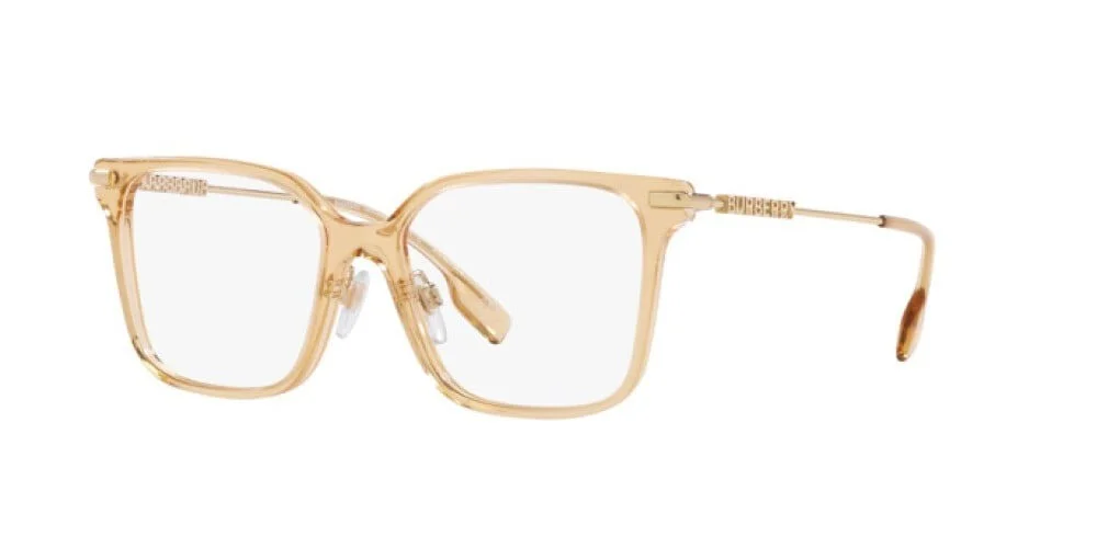 BURBERRY Womens Transparent Blue Rectangular Eyeglass Frames B2130 51mm $240 NEW 4