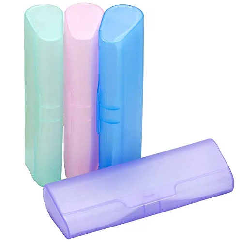 Portable PVC Transparent Eyeglasses Case Sunglasses Case Creative Storage Box CB