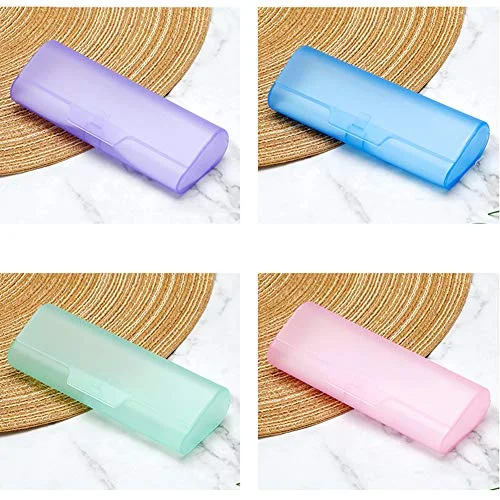 Portable PVC Transparent Eyeglasses Case Sunglasses Case Creative Storage Box CB 3
