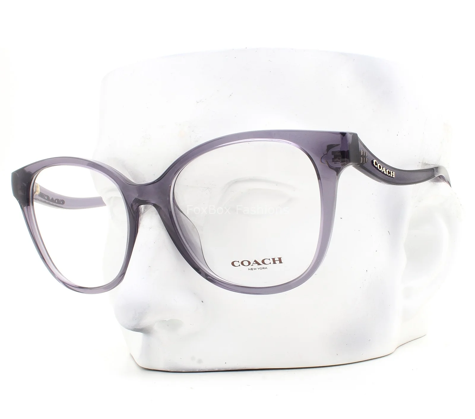 Universal Eyeglass Case Hard Protective Clamshell Multicolor Clear 3