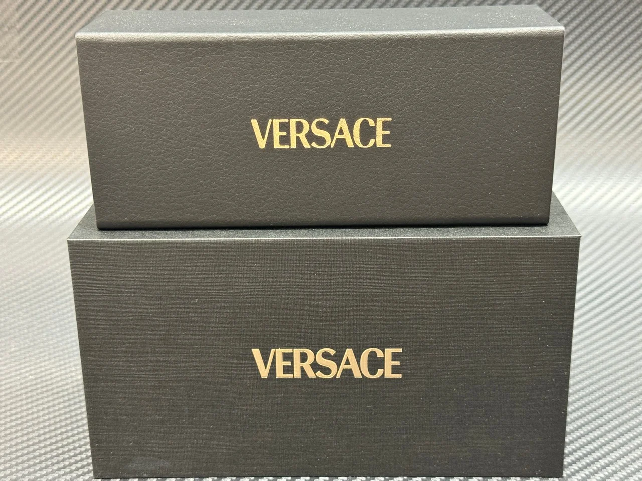 VERSACE VE3377U 5510 Transparent Silver Men 2