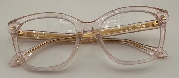 Vogue Eyewear NEW Transparent Beige Eyeglasses 52-17-140 Fashion Frames VO5356 4