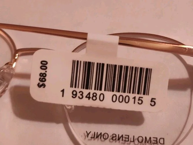 Walmart Eyeglasses Frames MK10403 Gold/Transparent Pink 47-19-140 NWT $68 MSRP 2
